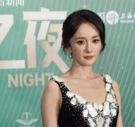 杨幂出席白玉兰提名晚宴！一袭黑色镶钻长裙 自带大女主气场