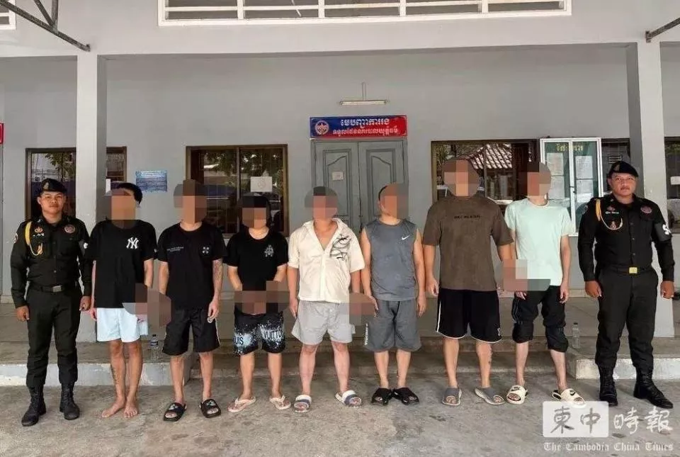 柬埔寨逮捕7名涉电诈中国男子,查获690部手机