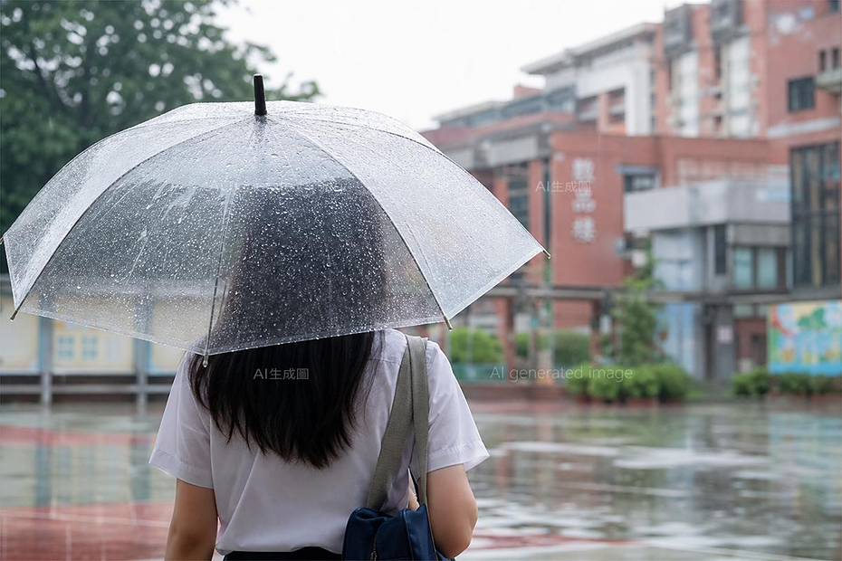女學生示意圖。圖/AI生成